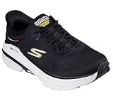 Skechers MAX Cushioning Arch Fit 2.0 Antilles - Tenis para Hombre, Ribete sintético Textil Negro,