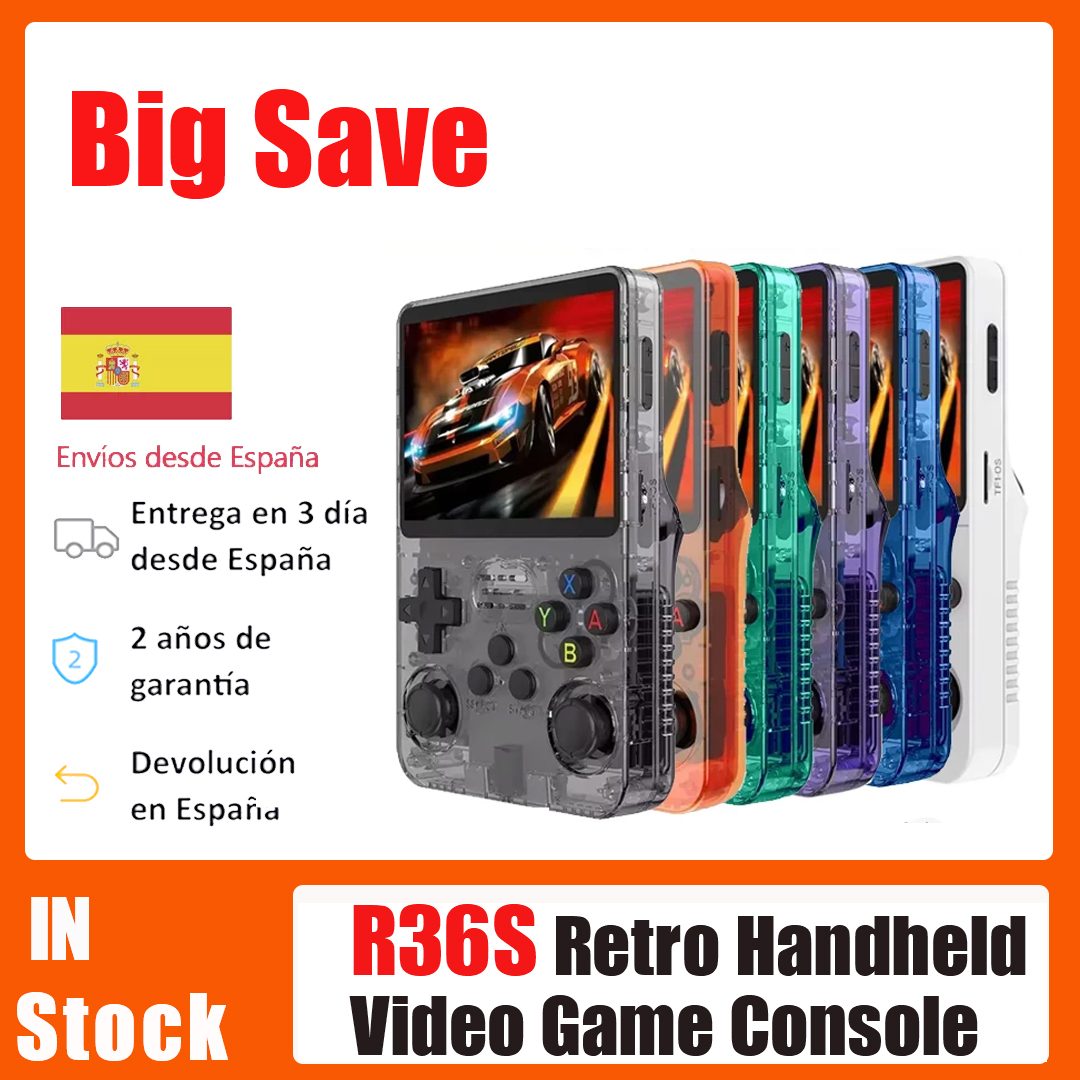 Consola de videojuegos portátil R36S