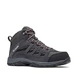 Columbia Crestwood Mid Wp, Botas para senderismo Hombre, Dark Grey