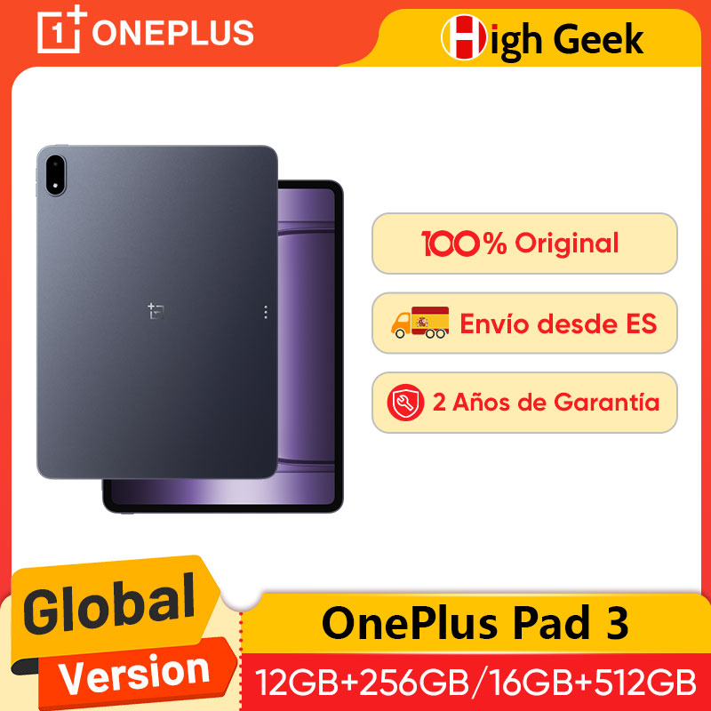 Versión Global OnePlus Pad 3 Snapdragon 8 Elite 13.2 pulgadas 144Hz Pantalla 12140mAh Batería 13MP