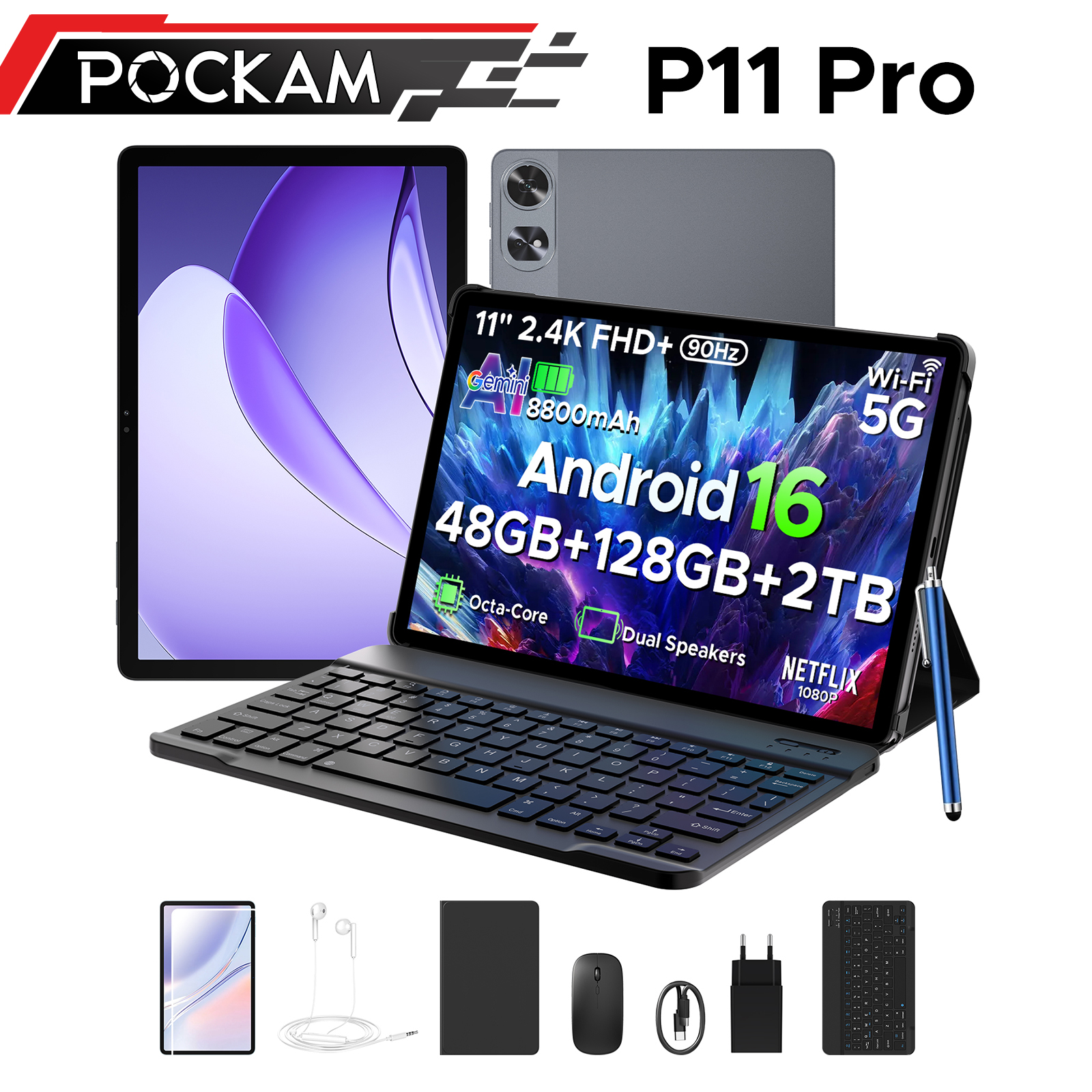 Tablet PC 2 en 1 POCKAM P11 Pro