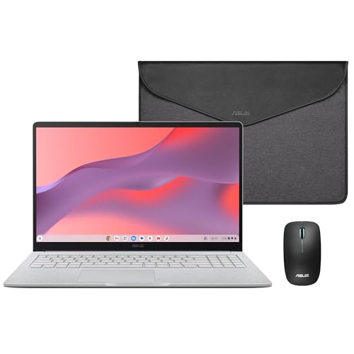 ASUS Chromebook CX1505CTA Ordenador Portátil 15.6" Full HD Intel N50, 4GB RAM, 128GB eMMC, ChromeOS