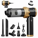 Handheld Vacuum Cleaner 22000 Pa with Battery, Car Vacuum Cleaner with Brushless Motor, Ideal for
