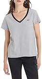 Levi's Perfect V-Neck, Mujer, Annalise Stripe Cloud Dancer