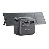 BLUETTI Elite 200 V2 Generador Solar con 200W Panel Solar, 2073,6Wh Estación con 2 Tomas de CA 2600