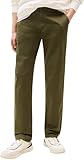 Tommy Hilfiger Pantalón Chino Hombre Core Denton Essential Twill Straight Fit, Verde (Dark Greenery)
