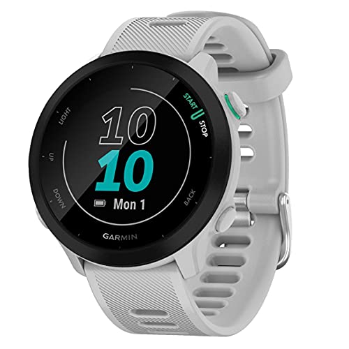 Garmin Forerunner 55 - Reloj Inteligente para Running con GPS, Seguimiento del Bienestar