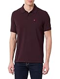 Calvin Klein Polo SS Monogram de piqué para Hombre, Color Morado