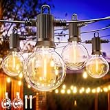 ZOTOYI Guirnaldas Luces Exterior 30 Metros, Guirnaldas Luminosas de Exterior LED con 40+2 Bombillas