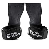 Fitgriff® Elite Straps 2.0 - Straps Gym con Gancho de Goma- Correas Levantamiento de Pesas