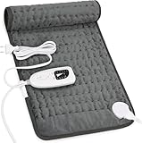 Manta Electrica Lumbar, para espalda, cuello, hombros y vientre con función de apagado automático