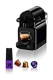 Nespresso De'Longhi Inissia EN80.B - Cafetera monodosis de cápsulas Nespresso, 19 bares