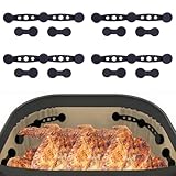 12Pcs Hebilla de Silicona Magnética Imanes Para Freidoras de Aire Resistente a Altas