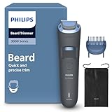 Philips Serie 3000 - Cuchillas con puntas redondeadas, 20 posiciones ajustables, peine-guía