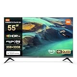 XIAOMI TV F Pro 55 Pulgadas (140 cm) 4K UHD QLED, Smart TV Fire OS8 Control por Voz Alexa, HDR10+