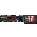 Tempest Calamity Combo 3 en 1, Teclado Gaming RGB + Ratón Gaming + Alfombrilla