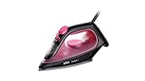 BRAUN Plancha de Vapor SI1070PU, 2000 W, Acero Inoxidable 18/8 [Clase de eficiencia energética A+]