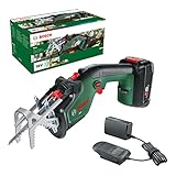 Bosch Home and Garden sierra de jardín de batería Keo (1 batería de 2,0 Ah, sistema de 18 V)