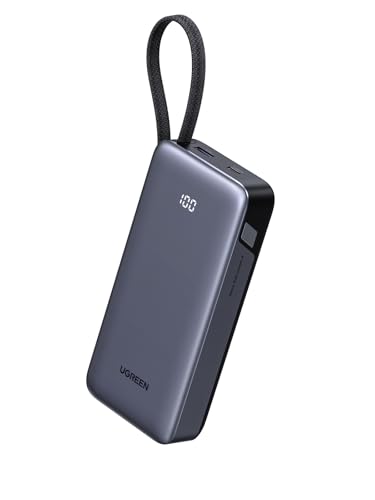 UGREEN Nexode 45W Power Bank 20000mAh Batería Externa Carga Rápida Cable USB C