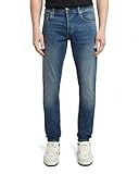G-STAR Jeans 3301 Slim para Hombre, Azul