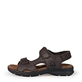 Panama Jack - Salton Basics, Sandalias con punta abierta Hombre, Marrón