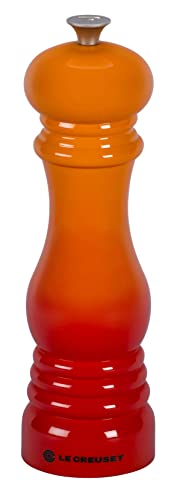 Le Creuset Molinillo de pimienta, Plástico ABS, 6.2 x 6.2 x 20.8 cm, Mecanismo de cerámica