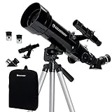 Celestron 21035-ADS Travel Scope 70 Refractor Telescope Kit with Backpack
