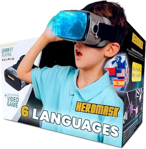 Heromask Idiomas: Gafas Virtuales + Juegos