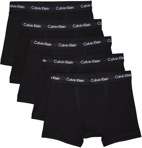 Calvin Klein Pack de 5 Calzoncillos Bóxer para Hombre Ropa Interior