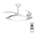 Ventilador de techo con luz de Leduni