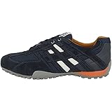 Geox Uomo Snake K, Zapatillas para Hombre, Azul (Navy)