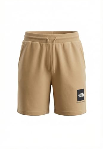 The North Face Box NSE Light Regular Shorts para Hombre Khaki Stone