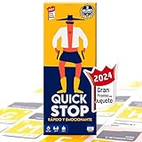 Quick Stop - Juegos de Mesa Dinámico y Divertido para Familia y Amigos
