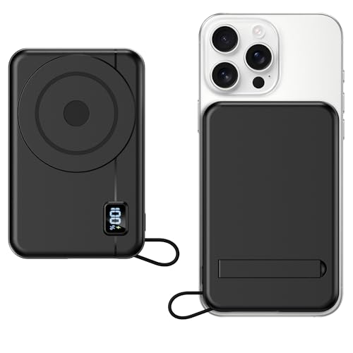 Power Bank Bateria Externa - Compatible con iPhone 17 16 15 14 13 12 Magnético Powerbank