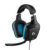 Logitech G432 Auriculares Gaming con Cable, Sonido 7.1 Surround DTS:X 2.0