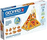 Geomag - Paneles Clásicos de 78 Piezas - Bloques de Construcción Magnéticos para Niños