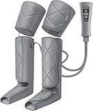 RENPHO Masajeador de Piernas Compresión aire masaje y relajación muscular. 6 modos 4 intensidades