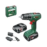Bosch atornillador a batería EasyDrill 18V-40 (2 baterías de 2,0 Ah, sistema de 18 V)
