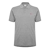 Levi's Housemark Polo Camiseta, Medium Grey Heather, Hombre