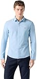 Levi's Long-Sleeve Battery Housemark Slim Camisa, Allure, Hombre
