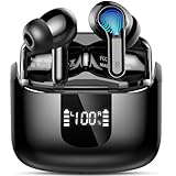 Ordtop Auriculares Inalambricos Bluetooth, Auriculare Bluetooth 5.4 HiFi Estéreo con 4 ENC Mics