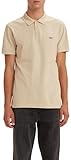 Levi's Housemark Polo Camiseta, Sahara Khaki, Hombre