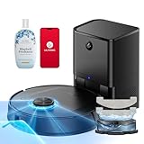 Ultenic T20Pro Robot Aspirador y Fregasuelos con Líquido Limpiador para Pisos: Láser LiDAR