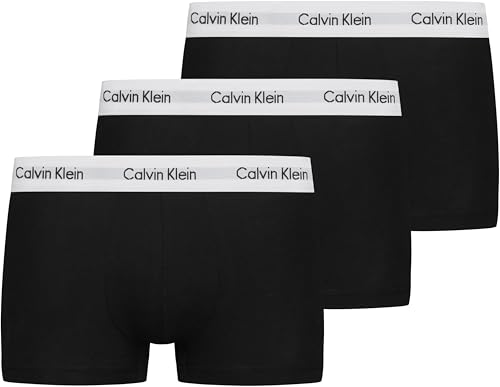 Calvin Klein Calzoncillos bóxer Hombre Pack de 3 Low Rise Trunks Ropa Interior