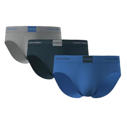 Calvin Klein Hip Brief 3Pk Calzoncillo, Multi