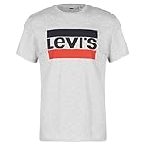 Levi's Sportswear Logo Graphic Camiseta Hombre, Grey