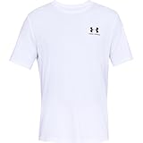 Under Armour Ua Sportstyle Lc Ss Camiseta, Blanco, Hombre