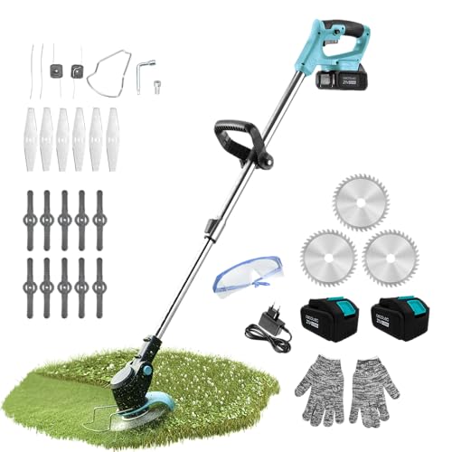 Cecotec Desbrozadora Eléctrica a Batería Cortabordes FastCut 4000 Freemove.650W