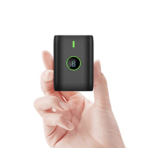 Batería Externa Carga rápida 10000mAh,PD 22.5W Power Bank con Pantalla LED, Salida 12V