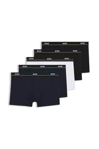 Hugo Boss Trunk 5p Essential Bóxer, Open Blue460, XL para Hombre